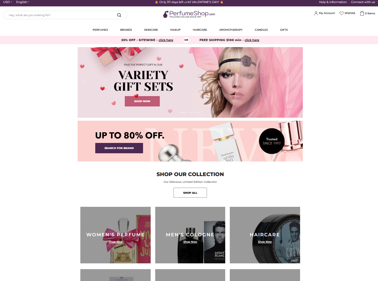 Perfume Online Shop screenshot